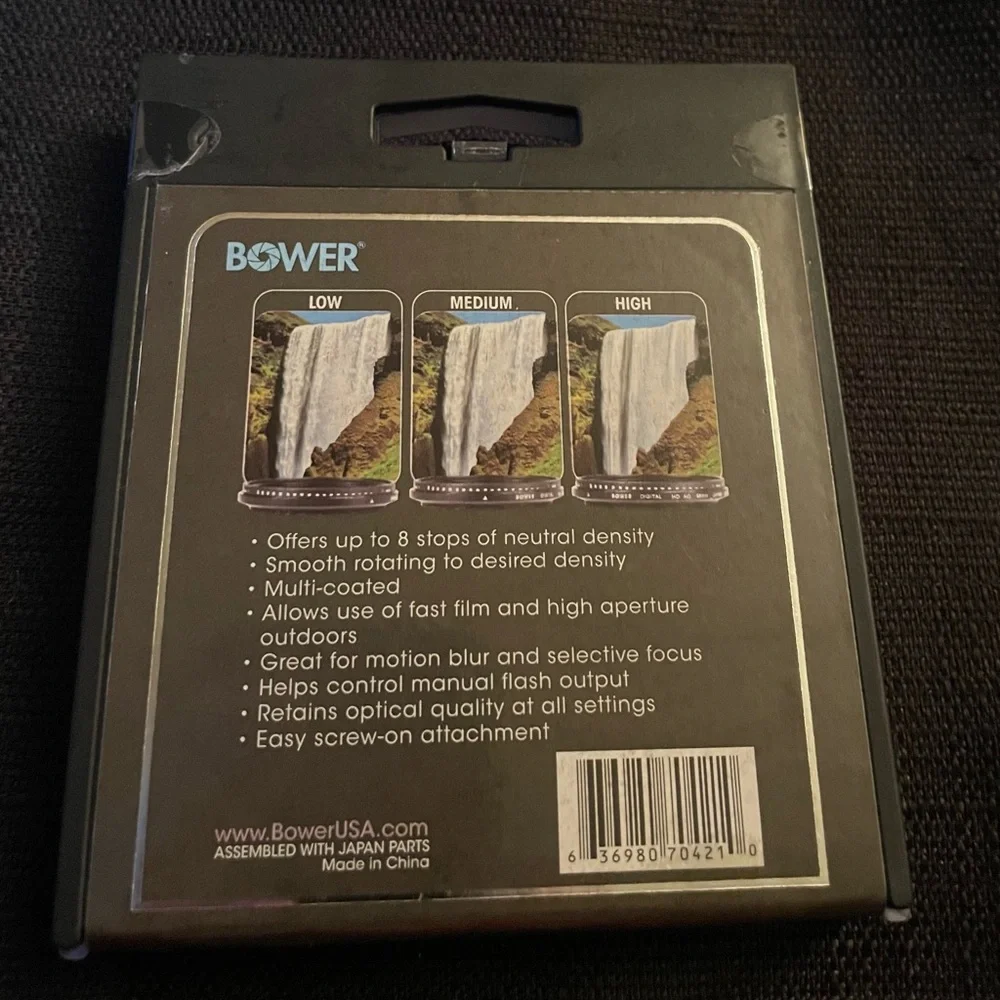 Bower Digital Multi-Coated ND Filter 77mm